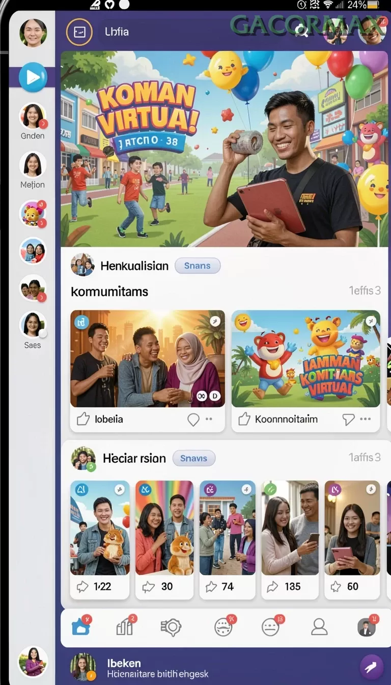 Cuplikan layar H85 — pengaturan akun